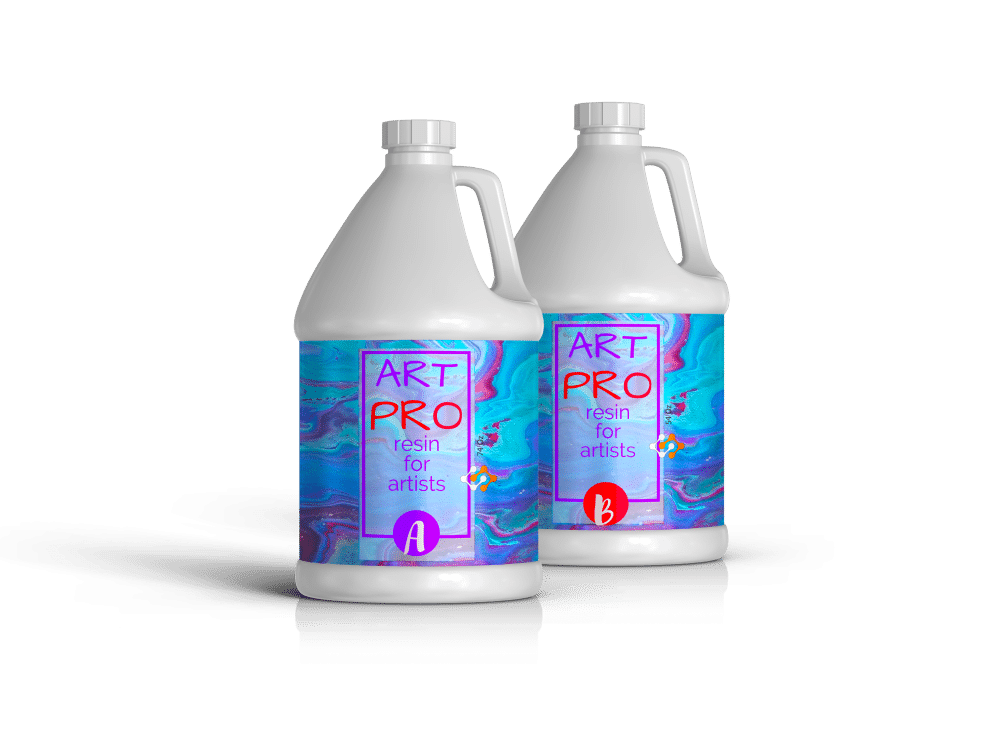 Resin Pro 1,66 Kg [58 Oz] Epoxy Resin Art Pro for Artistic Canvas and 3D  Effects, Coasters and Trays - Non-toxic Certified - Free Gloves - Technical  Support in English : 