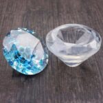 "Diamond" - Crystal Shaped Silicone Mold for DIY, 2x1.4 in
