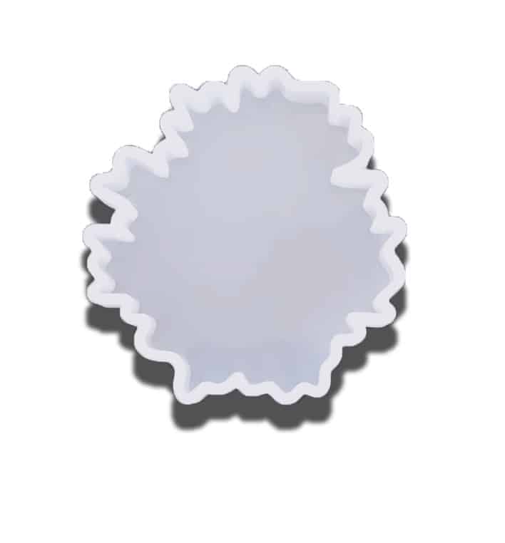 Maple Leaf Silicone Mold for Resin Coasters, 3.5 x 3.3in, White