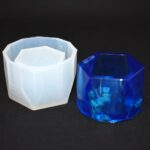 Small Glass Jewellery Box Silicone Mould for DIY Craft and Resin Casting
