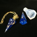 Crystal Cone Silicone Mold for DIY Crafts and Jewelry, 3.5x2.5cm