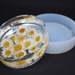 Round Silicone Jewellery Box and Ashtray Mold, 10cm