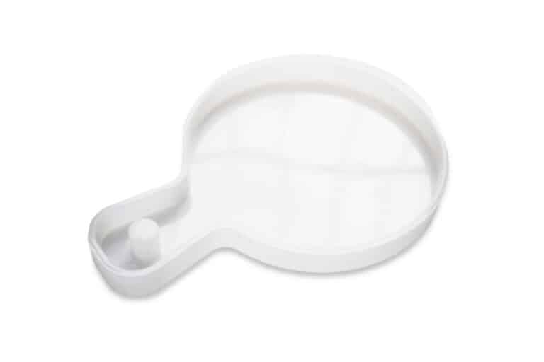 Silicone Mold – Circular Cutting Board Model, 4.3 Inches