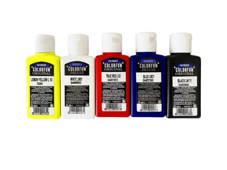 “Colorfun Original” Colouring Pastes Set – Solid colors – 5 x 25ml