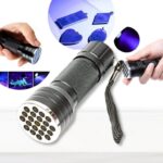UV Torch 21 LED Flashlight for Curing UV Resin, 15W, 395nm