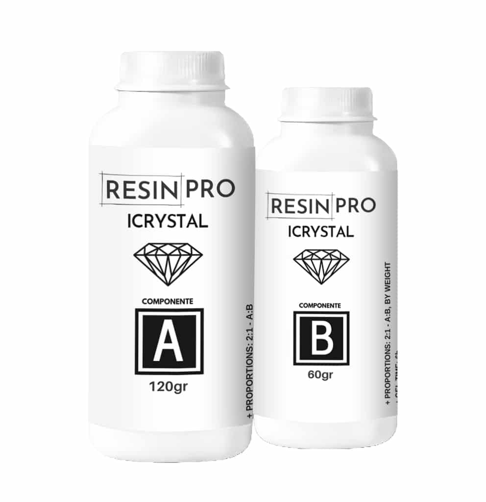 “Icrystal” – Clear Epoxy Resin, Two-Part, Water Clear Casting & Coating