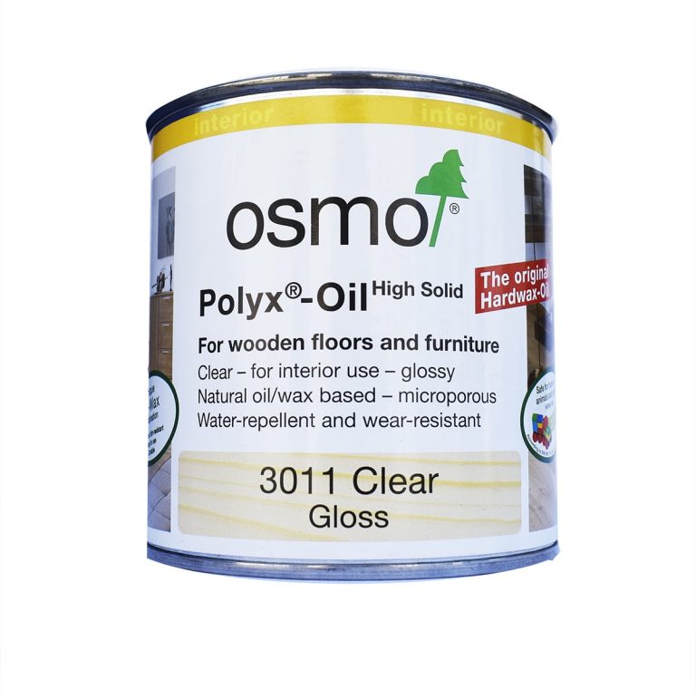 Osmo Hard-Oil-Wax Clear Gloss Finish for Polishing, 12.7oz (3011)