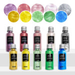 "Sahara Pastel Set" - Mica Powder Pigment Set, Motion Effect, 10x10g