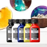 “Colorfun” – Liquid Epoxy Resin Colouring Paste Set, Translucent Effect, 10 x 25ml