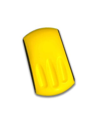Hand Polishing Pad Holder with Ergonomic Grip and Velcro for Sanding Papers