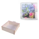 "Square Mold" – Silicone Resin Mold for Square Creations, 6×6 in