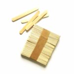 Small Wooden Spatula for Epoxy Resin Mixing, 90x10mm, Pack of 50