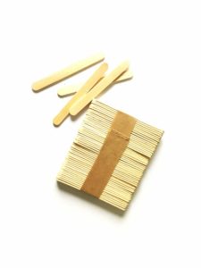 Small Wooden Spatula for Epoxy Resin Mixing, 90x10mm, Pack of 50
