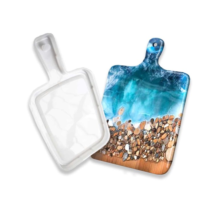 Rectangular Silicone Cutting Board Mould for Resin Creations – Reusable