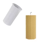 "Decorative Candle" – Silicone Mold for Candles, Soap, and Resin, 2.5x4.8cm